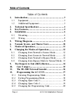 Preview for 3 page of Rosslare AC-C31V Installation Manual