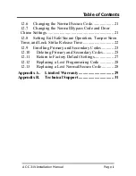 Preview for 4 page of Rosslare AC-C31V Installation Manual