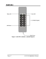 Preview for 9 page of Rosslare AC-C31V Installation Manual