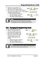 Preview for 22 page of Rosslare AC-C31V Installation Manual