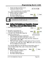 Preview for 24 page of Rosslare AC-C31V Installation Manual