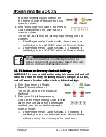 Preview for 29 page of Rosslare AC-C31V Installation Manual