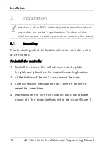 Preview for 17 page of Rosslare AC-F Series Installation And Programming Manual