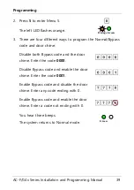 Preview for 40 page of Rosslare AC-F Series Installation And Programming Manual