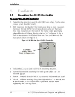 Предварительный просмотр 12 страницы Rosslare AC-Q74 Installation And Programming Manual