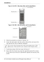 Предварительный просмотр 13 страницы Rosslare AC Series Advanced Installation And Programming Manual