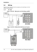 Предварительный просмотр 14 страницы Rosslare AC Series Advanced Installation And Programming Manual