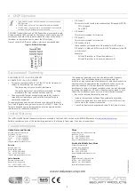 Preview for 2 page of Rosslare AY 6255 Series Installation And User Manual