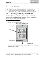 Предварительный просмотр 11 страницы Rosslare AY-D09M Installation And Programming Manual