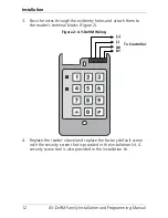 Предварительный просмотр 12 страницы Rosslare AY-D09M Installation And Programming Manual