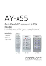 Rosslare AY-S55 Installation And Programming Manual preview