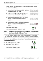 Предварительный просмотр 41 страницы Rosslare AYC-E 5 Series Installation And Programming Manual