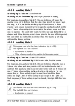 Предварительный просмотр 47 страницы Rosslare AYC-E 5 Series Installation And Programming Manual