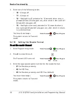 Preview for 34 page of Rosslare AYC-E60 Installation And Programming Manual