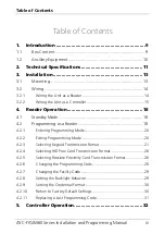 Preview for 3 page of Rosslare AYC-F60 Series Installation And Programming Manual