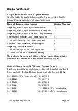 Предварительный просмотр 19 страницы Rosslare AYC-Q Series Instruction Manual