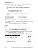 Preview for 28 page of Rosslare AYC-Q54B Installation And Programming Manual