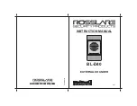 Rosslare BL-D40 Instruction Manual preview