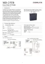 Rosslare MD-25TB Installation Manual preview