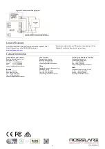 Предварительный просмотр 2 страницы Rosslare MD-25TB Installation Manual