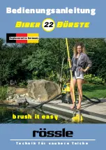 Rossle BIBER 22 BRUSH Operating Instructions Manual preview