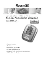 Rossmax MJ 701 f Manual preview