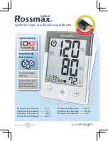 Preview for 1 page of Rossmax MR 800 Instruction Manual