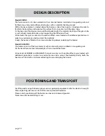 Preview for 8 page of Rossofuoco RUBINO User And Maintenance Manual