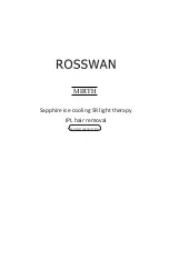 Preview for 1 page of ROSSWAN MIRTH Product Instruction