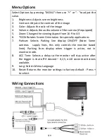 Предварительный просмотр 6 страницы Rostra 250-8220 Installation And User Instructions Manual