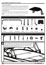 Предварительный просмотр 2 страницы Roswell Area 53 Bimini Series Installation & Usage Instructions