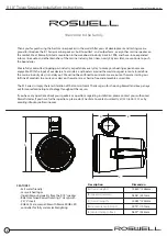 Предварительный просмотр 2 страницы Roswell Cobalt Boats R1 Installation & Usage Instructions