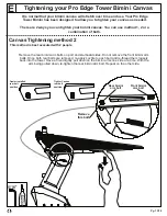 Предварительный просмотр 13 страницы Roswell SUPRA Pro Edge Tower Installation Instructions And Owner'S Manual