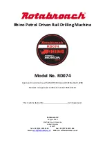 Rotabroach Rhino RD074 Manual preview