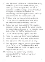 Preview for 5 page of Rotadent ProCare CHGRD4 Instructions For Use Manual