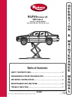 Rotary 300 Series Operation & Maintenance Manual preview