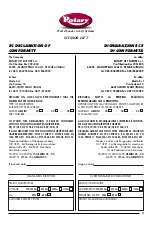 Предварительный просмотр 2 страницы Rotary GEMINI 25-30-35 Operating Instructions Manual