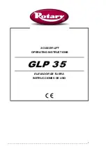 Preview for 1 page of Rotary GLP 35 Operating Instructions Manual