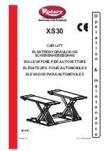 Rotary XS30 Manual preview