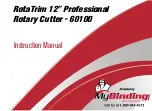 RotaTrim Professional M Series Instruction Manual preview