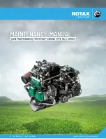 Rotax 912 iS Sport Maintenance Manual preview