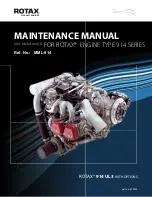 Rotax 914 series Maintenance Manual preview