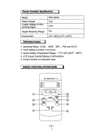 Предварительный просмотр 3 страницы Rotek ACP-12A-HR Owner'S Manual