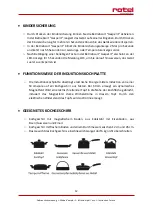 Preview for 12 page of Rotel 1119CH Instructions For Use Manual