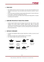 Preview for 39 page of Rotel 1119CH Instructions For Use Manual