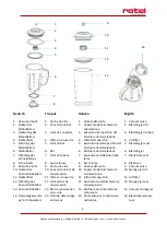 Preview for 3 page of Rotel 452EU1 Instructions For Use Manual