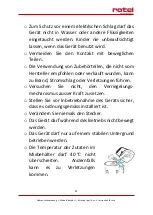 Preview for 11 page of Rotel 452EU1 Instructions For Use Manual