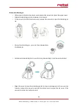 Preview for 54 page of Rotel 452EU1 Instructions For Use Manual