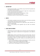 Preview for 55 page of Rotel 452EU1 Instructions For Use Manual