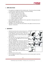 Preview for 33 page of Rotel 484CH1 Instructions For Use Manual